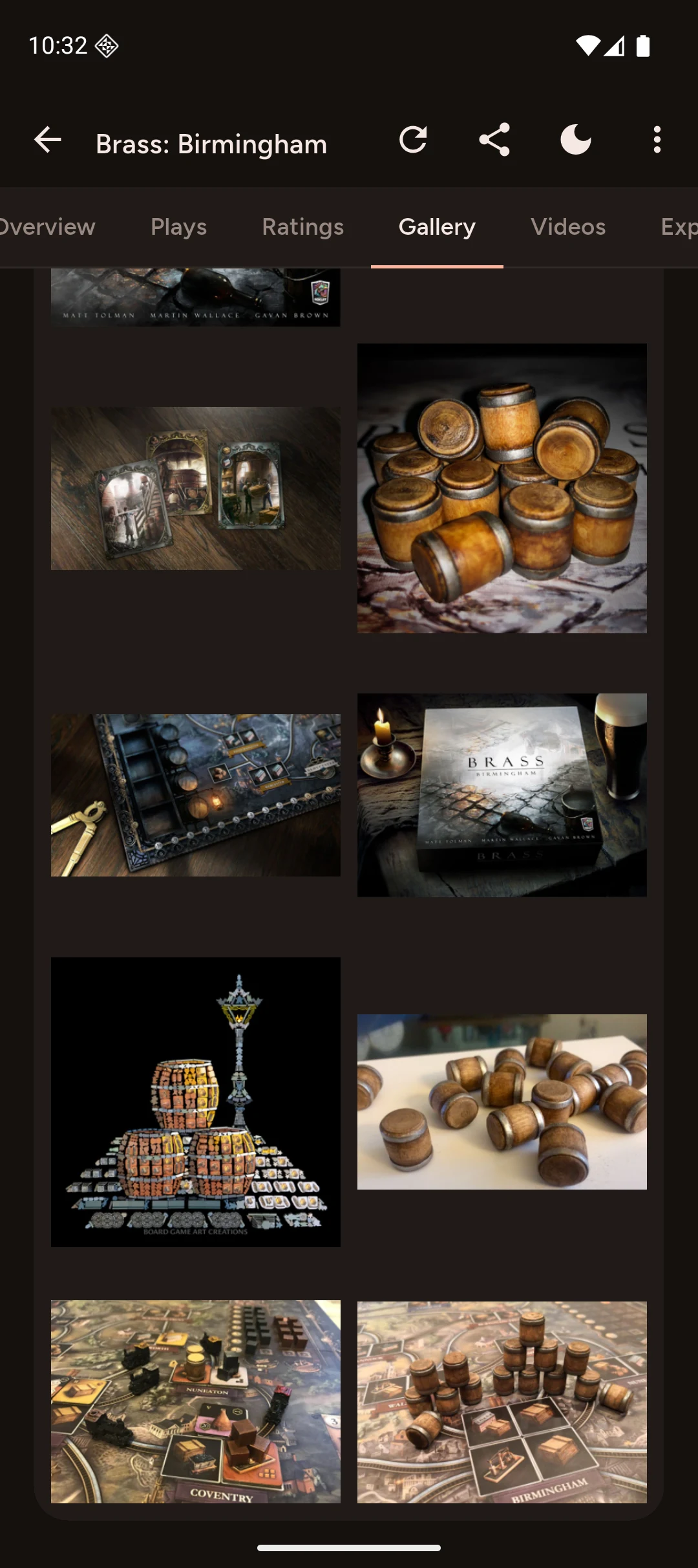 Pocket BGG screenshot